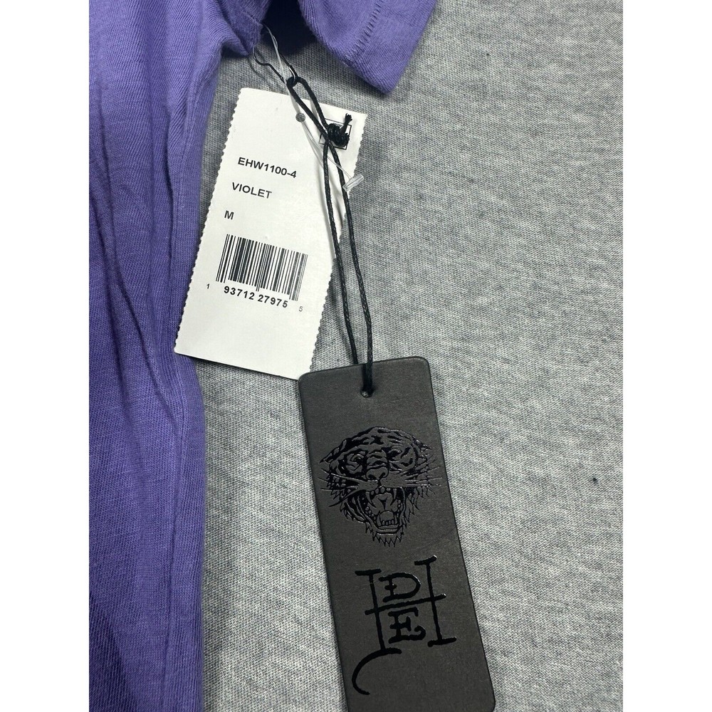 Ed Hardy Women's New York City Graphic T-Shirt (medium , Violet) - Picture 6 of 9